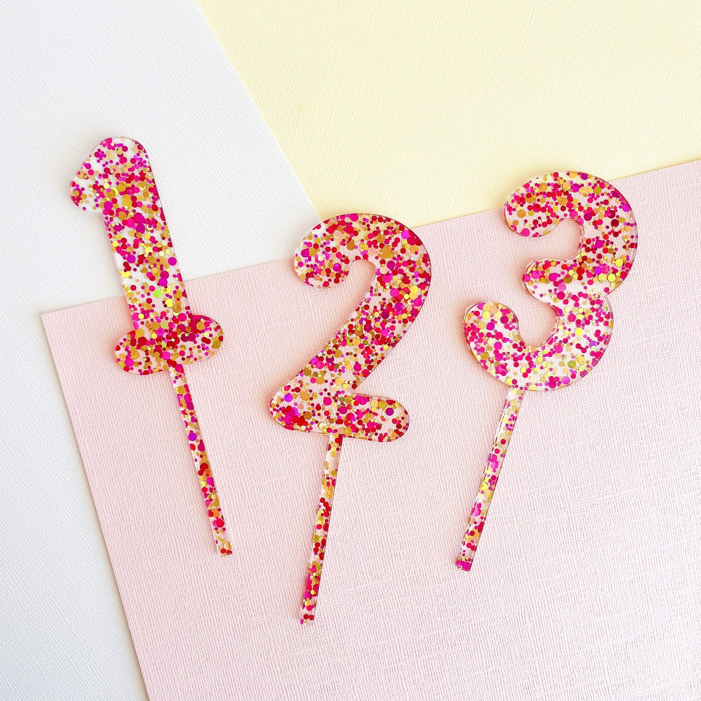 Number Cake Topper