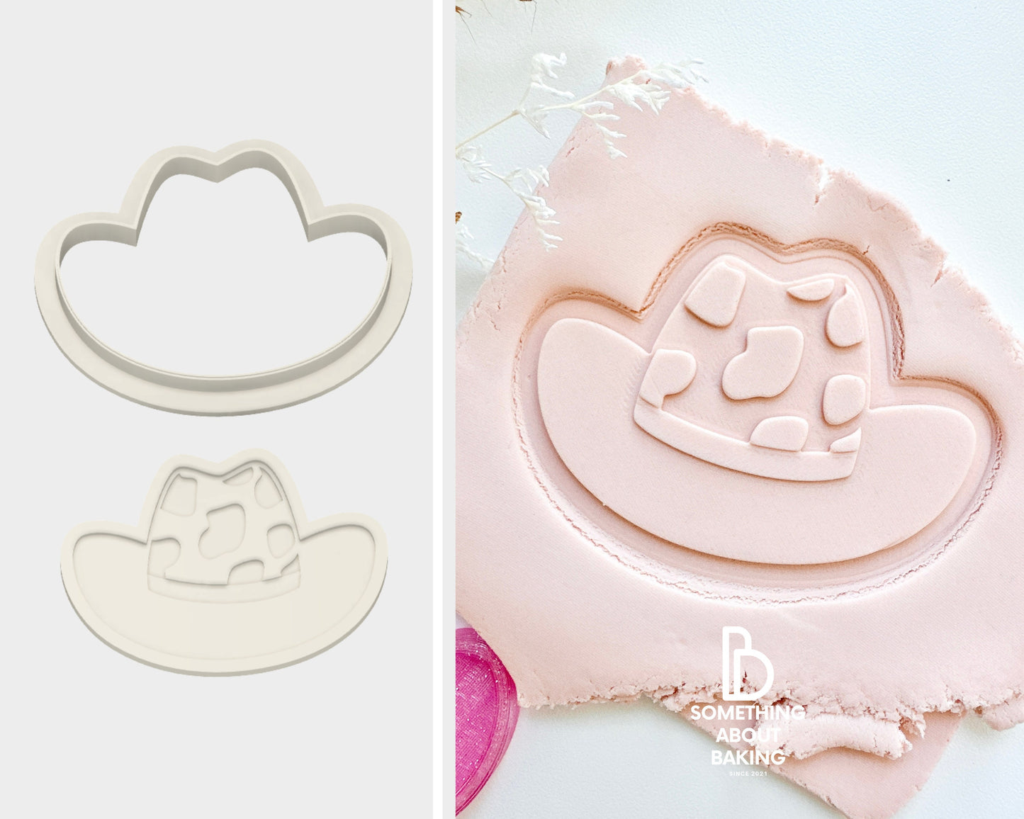 Cowboy Hat Cookie Cutter and Debosser