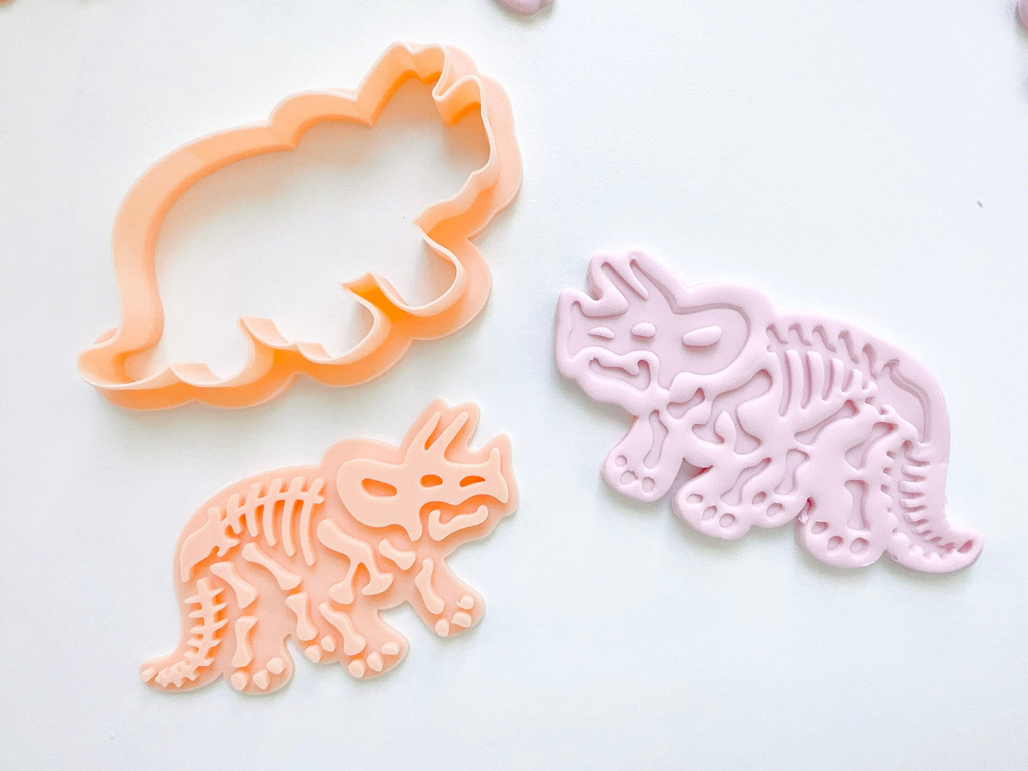 Dinosaur Cookie Cutter and Debosser