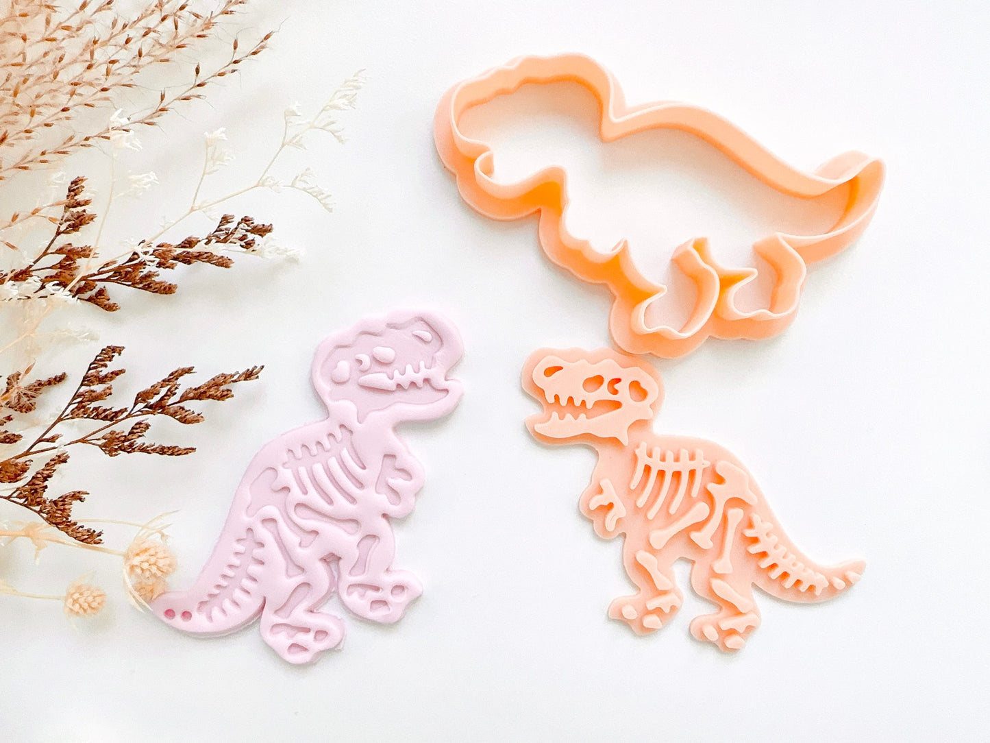 Dinosaur Cookie Cutter and Debosser